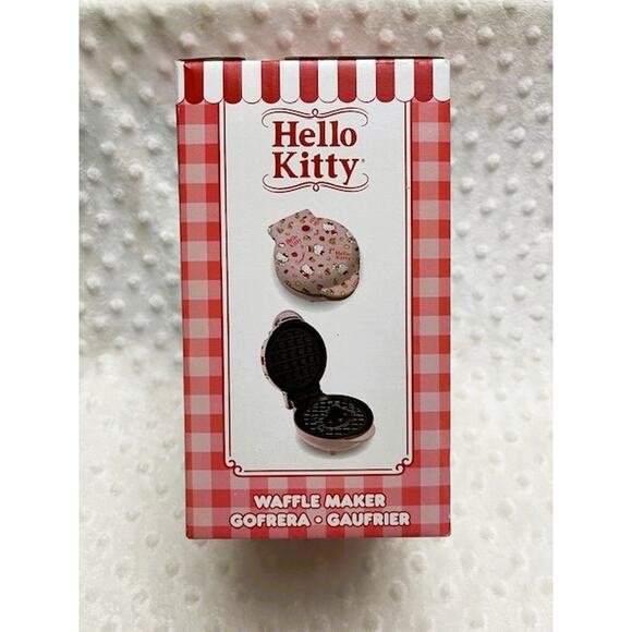 Sanrio Hello Kitty Mini Waffle Maker, Hello Kitty Kitchen Limited Edition, NIB - Picture 3 of 6